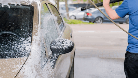 Bezdotyková Autoumyvárka